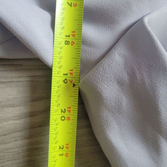 Elegant Nah Nah Collection Light Purple Blazer Satin Accents & Bow Details Size - Picture 10 of 10